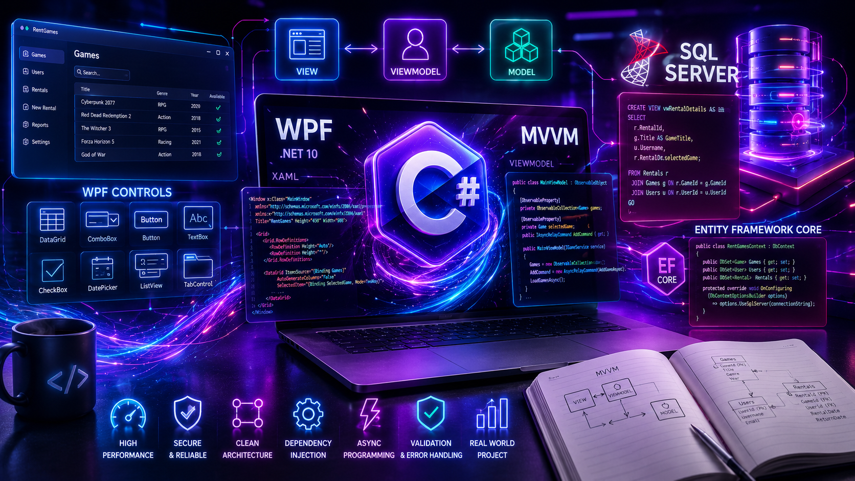 C#: Desktop App Development - Full Stack